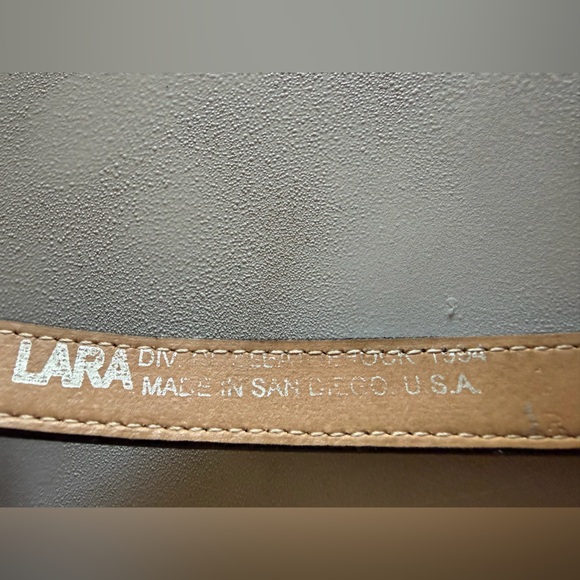 LARA Black and Gold Women\'s Belt‎